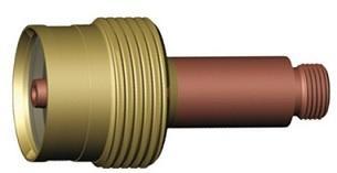 Držák kleštiny 4,0mm jumbo s plyn. čočkou