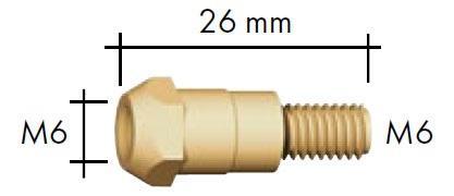 Mezikus M6/M6 26mm dlouhý