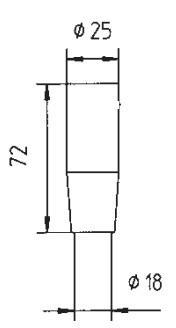 Hubice plynová M 16 čistá