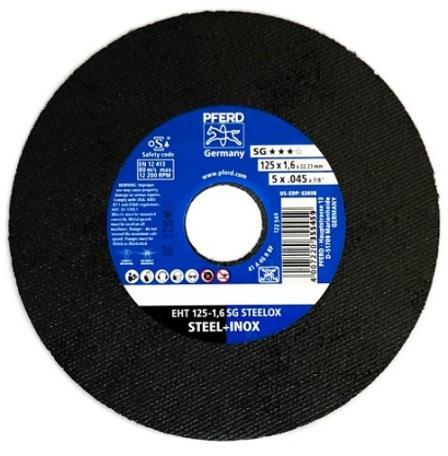 Řezný kotouč EHT 125-1,6 A46 R SG-STEELOX