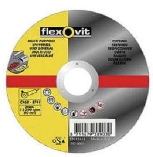 Řezný kotouč FLEXOVIT 125x1,6x22,2 C46R BF41 Multi