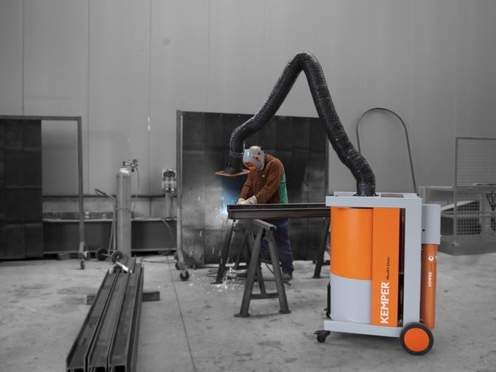 Odsavač KEMPER MaxiFil Clean hadicové provedení, rameno 4 m