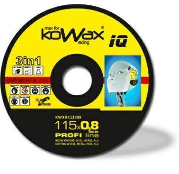 Kotouč řezný KOWAX IQ 3v1 115x0,8x22,2