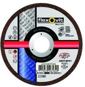 Řezný kotouč FLEXOVIT 115x1,0x22,2 A60T BF41