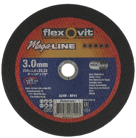 Kotouč řezný FLEXOVIT 41 230x3,0x22,23 A30R