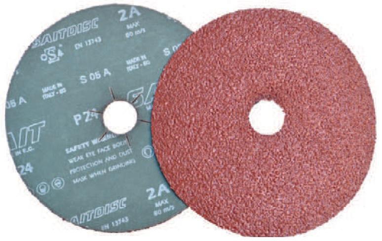 Disk brusný fíbrový SAITDISC 2A 150x22T P36