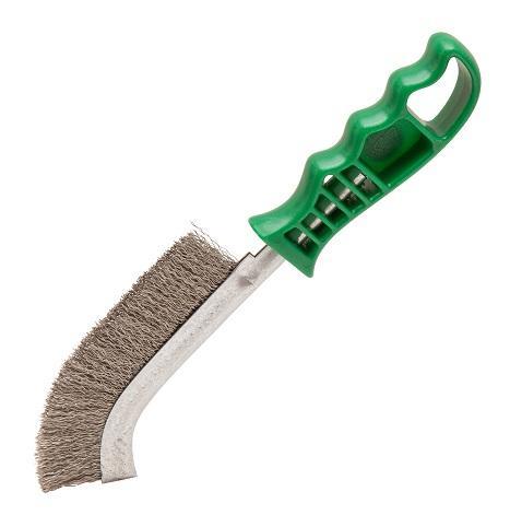 Kartáč ruční drátěný lištový, nerez 0,30mm vlnitá