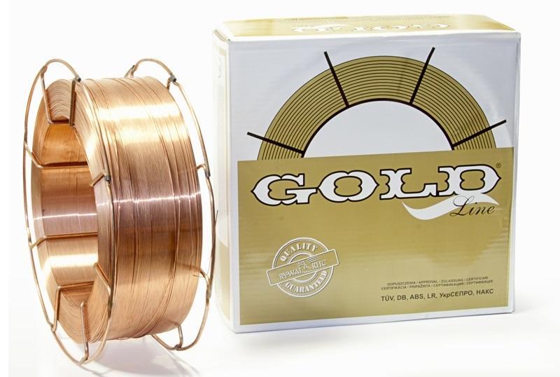 Drát svařovací GOLD PRECIS SG2 1,0/15 kg