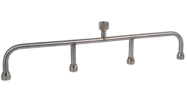 Trubka rozbočovací - 4 vývody PB