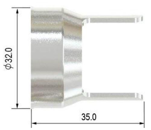 Nástavec vodící pro plasma hořák PT-100/SCP 120