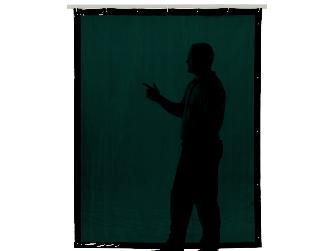 Závěs svařovací 1400x2400mm, zelený