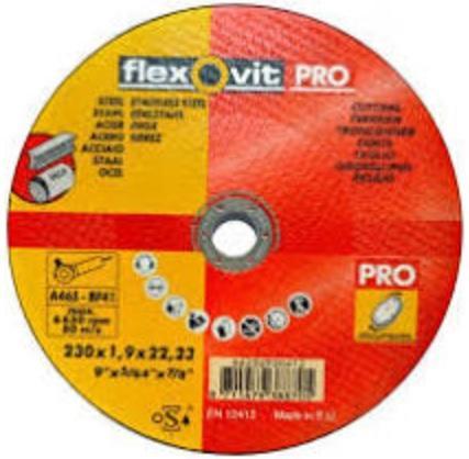Kotouč řezný FLEXOVIT PRO 230x1,9x22,2 A46S BF41