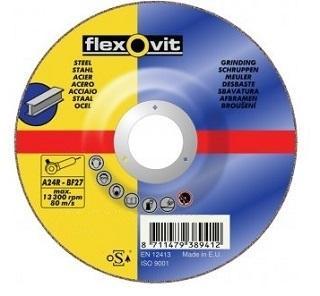 Kotouč brusný FLEXOVIT 150x6,5x22,2 A24R BF27