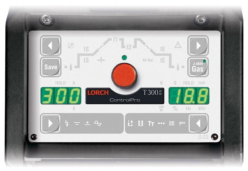 Invertorová svářečka T300 TIG AC/DC ControlPro LORCH
