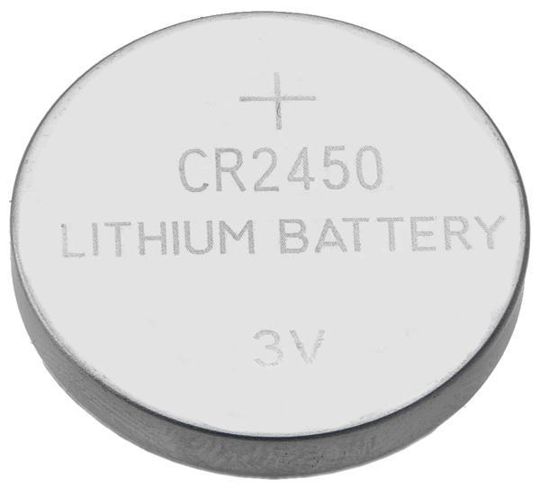 Baterie CR2450 3V 590(620) mAh