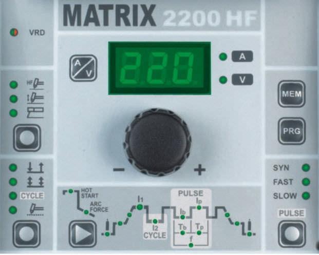 Invertorová svářečka MATRIX 2200 HF CEA