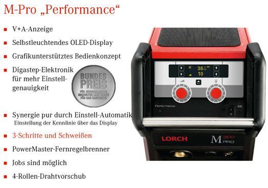 Svářečka M-Pro 300 Performance A LORCH