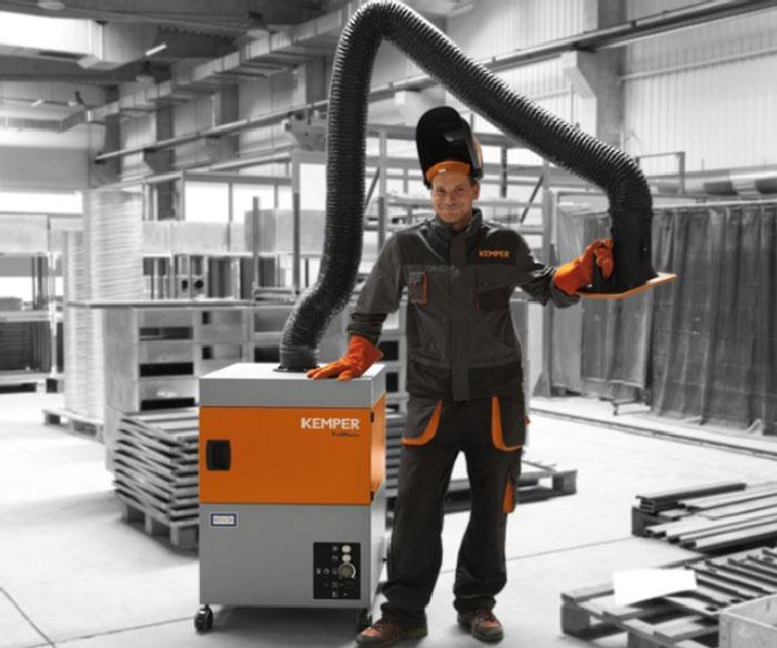 Odsavač KEMPER ProfiMaster hadicové provedení, rameno 2 m