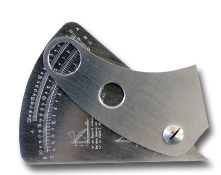 Měrka svarů otočná se 3 stupnicemi (bez kalibrace)