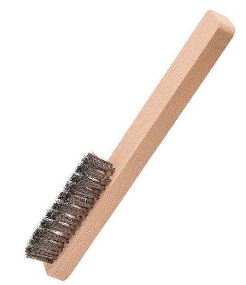 Kartáč drátěný ruční, ocel 0,15 vlnitá