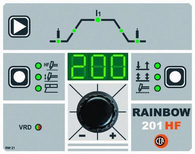 Invertorová svářečka RAINBOW 201 HF CEA