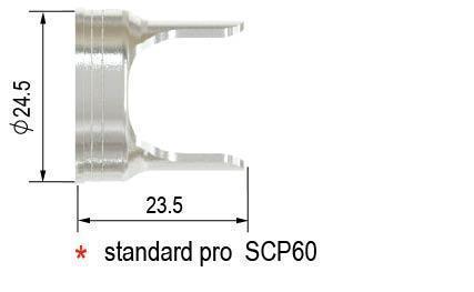 Vedení pro plasmový hořák SCP 40, SCP 60