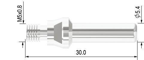 Elektroda dlouhá pro plasma hořák SCP 40, SCP 60