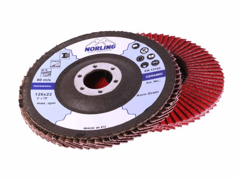 Lamelový kotouč NORLING 125 P80 K870 PROF.CERAMIC
