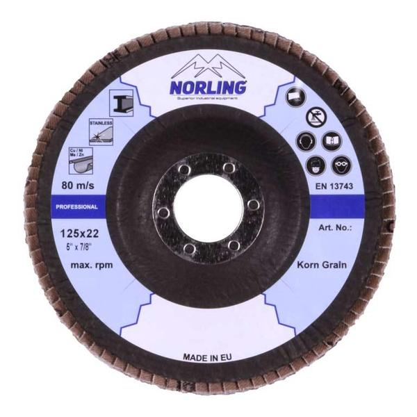 Lamelový kotouč NORLING 125 P40 Z765 PROFESSIONAL