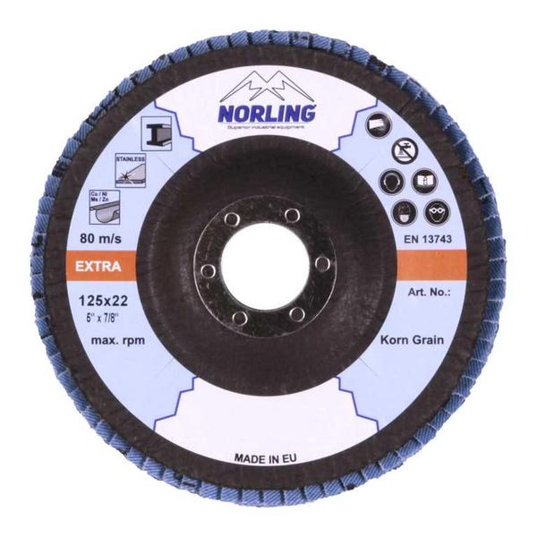 Lamelový kotouč NORLING 125 P80 Z747 EXTRA