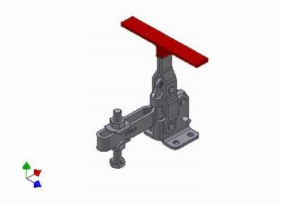 Upínka svislá lehké až středně těžké prov. 213T.0