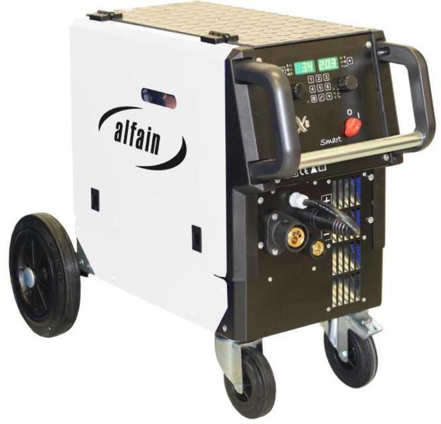 Invertorová svářečka aXe 320 PULSE SMART GAS AL + zemnící kabel + adaptér + plyn. hadička