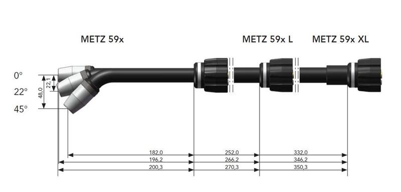 Hořák DINSE DIX METZ 590/592/594 (L,XL)