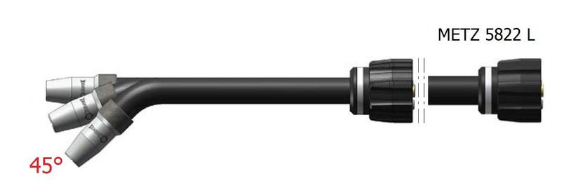 Krk hořáku DINSE DIX METZ 5845 L