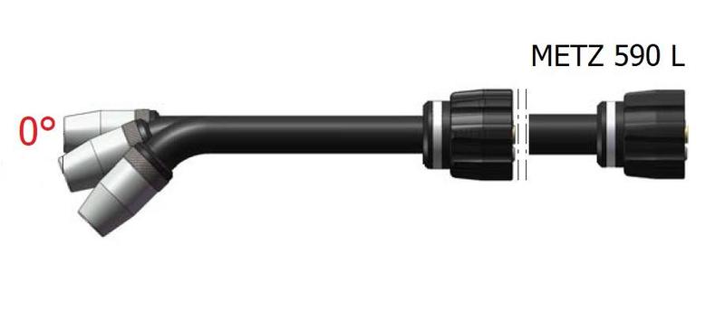 Krk hořáku DINSE DIX METZ 590 L 0°