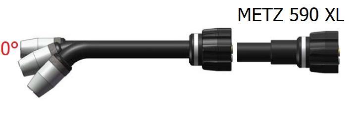 Krk hořáku DINSE DIX METZ 590 XL 0°