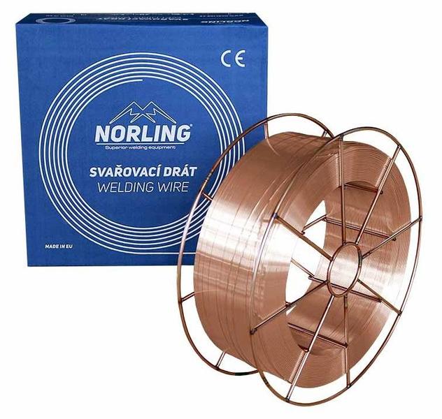 Drát svařovací NORLING G3Si1 1,0/15 kg  pobronz.