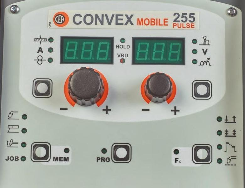 Invertorová svářečka CONVEX MOBILE 255 PULSE 400V CEA