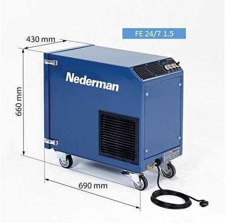 Odsavač dýmů mobilní NEDERMAN FE 24/7 1,5kW