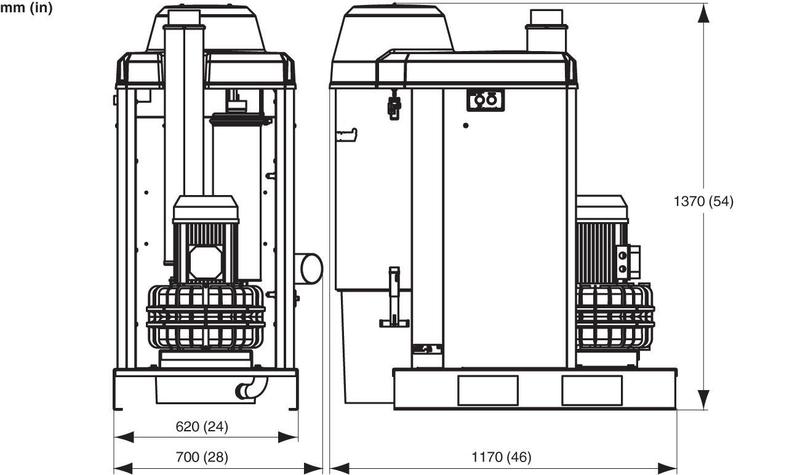 Jednotka vysokopodtlaková NEDERMAN L-PAK 150 3x230V 50Hz