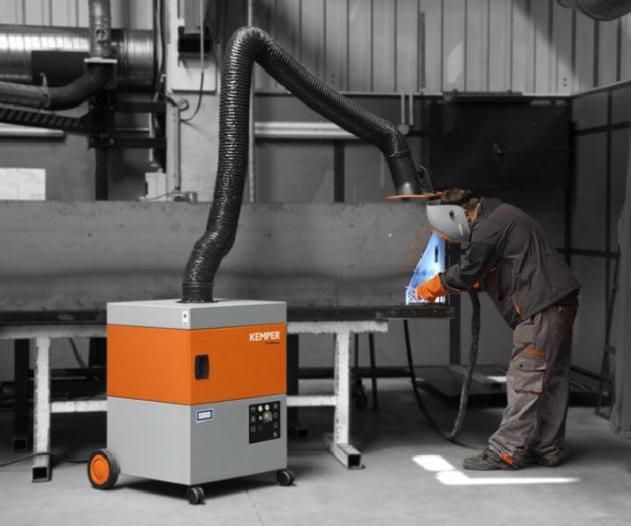 Odsavač KEMPER ProfiMaster trubkové provedení, ramena 4 m