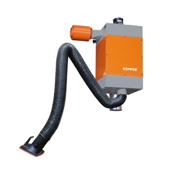 Odsavač patronový stacionární KEMPER, hadicové provedení, rameno 7 m