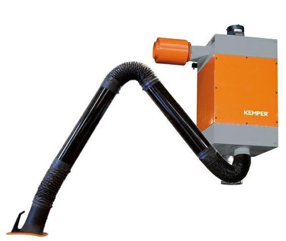 Odsavač patronový stacionární KEMPER, trubkové provedení, rameno 3 m