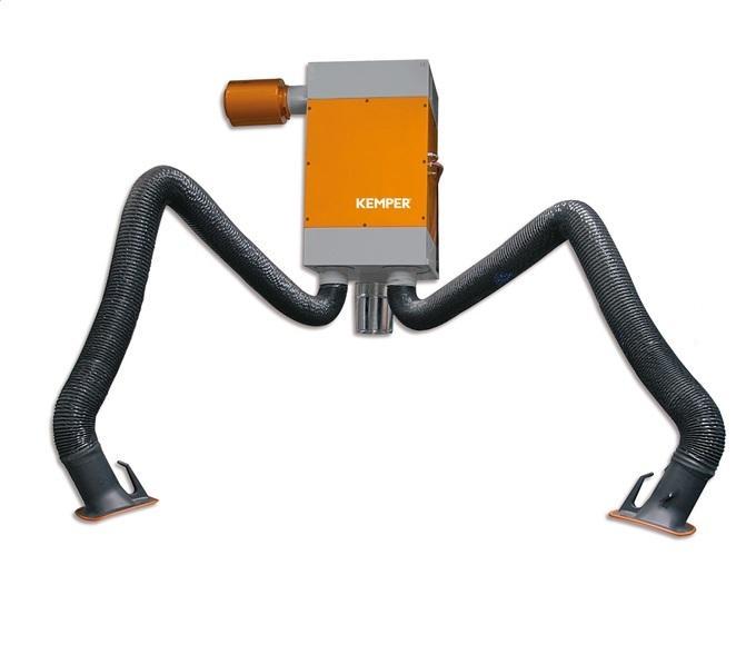 Odsavač patronový stacionární KEMPER, hadicové provedení, ramena 4 m