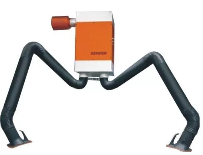 Odsavač patronový stacionární KEMPER, trubkové provedení, ramena 2 m