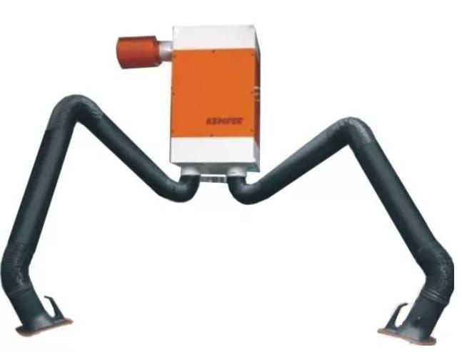 Odsavač patronový stacionární KEMPER, trubkové provedení, ramena 5 m