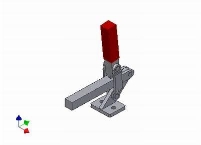 Upínka svislá masivní provedení 226.0