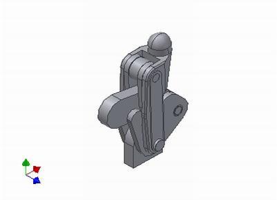 Upínka svislá těžké přesné provedení 616