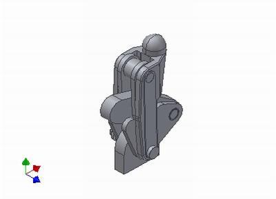 Upínka svislá těžké přesné provedení 618