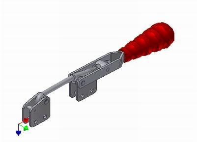 Upínka háková lehké až středně těžké provedení